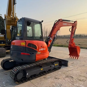 Excavadora de 4 Toneladas con Certificación CE, Kubota U40-5, Bajo Consumo de Combustible, Fácil Mantenimiento, Ideal para Jardinería y Construcción en Espacios Reducidos - Product Image 3