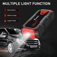 Zeee 12V Jump Starter Mobil 23000mAh Power Bank Alat Booster Starter Kendaraan Alat Darurat 2500A Mesin Bensin Diesel