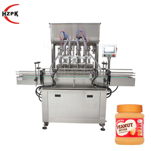 HZPK Máquina Llenadora Automática de Botellas de 5 Galones para Líquidos Viscosos, Pasta, Miel, con Bomba de Rotor de 4 Cabezales, Fabricante - Product Image 1