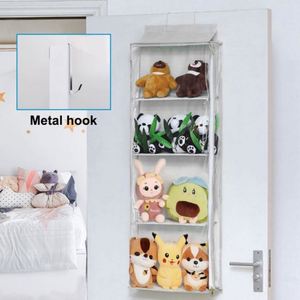 4 <b>Large</b> Pockets Over the Door Organizer PVC Foldable Wall Mount Hanging Storage Bag for Bedroom Pantry Closet Dorm Baby Storage - Product Image 6