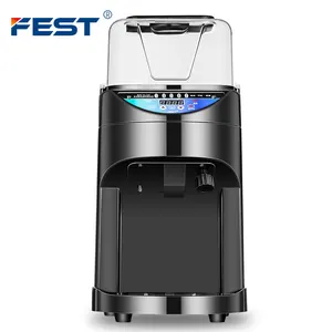 FEST automatic ice crusher machine ice breaker commercial household free shipping to door 8kg/minute ice shaver