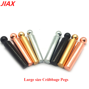 3/8 "(9.5mm) lỗ kim loại bảng cribbage chốt kích thước lớn cribbage PEG phụ kiện cribbage chiều dài 63mm trong kho - Product Image 5