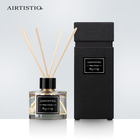 Ensemble de diffuseur de roseaux de luxe, fabricants d'usine, bouteille en verre, parfum personnalisé, Logo privé personnalisé, fournir des échantillons