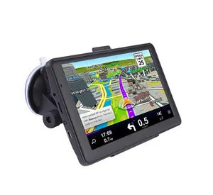Layar Sentuh HD 7 "Navigasi GPS Mobil 256MB 8G dengan Peta Gratis Wince 6.0 Navigasi GPS untuk Navigator GPS Mobil Truk