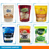 Machine d'emballage automatique pour sachets préformés Doypack à fermeture éclair pour granulés, friandises pour animaux, nourriture pour hamsters et chiens