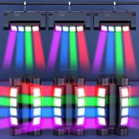 U`King 60W RGBW DJ Moving Head Lights Beam Mini Spider Lighting LED Bühnenlicht