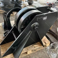 Chine Fabricant Nouveau rouleau en acier moulé chaumard chaîne d'ancrage câble rouleau de guidage de roue pour navires et bateaux