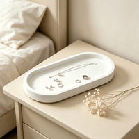 Plateau décoratif moderne en béton pour la maison, le salon, la chambre, le rangement de bijoux sur table – Vente en gros, fournisseur d'usine personnalisé