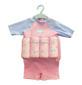 OEM Confortável 1 Peça Training Vest Impresso Flutuabilidade Crianças Flutuante Terno com Shorts Tipo Inferior para Lições de Natação - Product Image 1