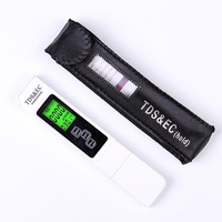 Stylo testeur d'eau portable de poche avec écran LCD rétroéclairé, multifonction 3 en 1, mesureur TDS Temp PPM EC, OEM/ODM pris en charge