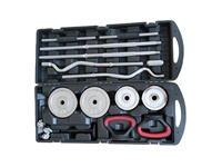Ensemble d'haltères en fonte électro-plaquée de 15 kg, 20 kg, 30 kg, 50 kg, 55 kg, 58 kg