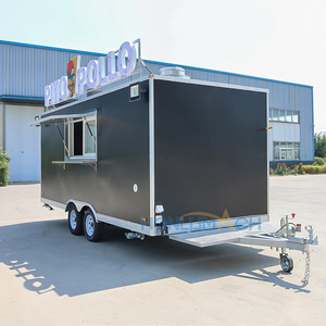 Camion <span class=keywords><strong>de</strong></span> restauration entièrement équipé Honlu, stand alimentaire mobile, remorque <span class=keywords><strong>de</strong></span> restauration mobile pour <span class=keywords><strong>franchise</strong></span> <span class=keywords><strong>de</strong></span> restauration avec cuisine complète - Product Image 5