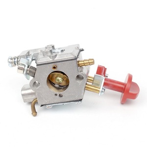 Carburateur pour tondeuse à gazon Husqvarna 525RS 543RS 543RBS, pièce de rechange pour tondeuse rotative à essence, argenté avec bouton rouge - Product Image 3