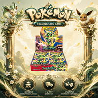 Juego de Cartas Pokémon Serie MEGA Esmeralda Tormentosa, Caja de Sobres Japonesa M6, Original, Sellado de Fábrica