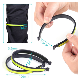 20096 Safe Riding Bicycle Reflect <span class=keywords><strong>Pantalon</strong></span> Pince Cyclisme Vélo <span class=keywords><strong>Pantalon</strong></span> Réfléchissant <span class=keywords><strong>Clip</strong></span> - Product Image 4