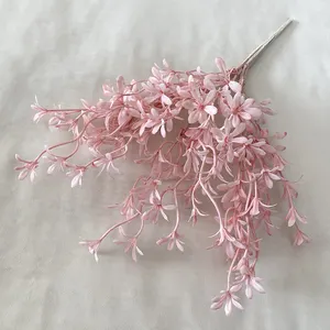 다색 분홍색 현대 작풍 인공적인 꽃 훈장 결혼식 꿈 바닐라의 작은 소수