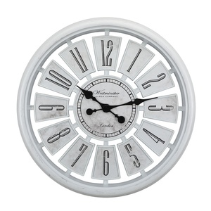 นาฬิกาแขวนผนังเรนโบว์วินเทจขนาดใหญ่ ไร้เสียงรบกวน - Product Image 6