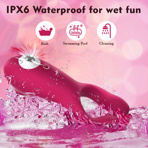 Vibrator Penghisap Klitoris, Inovatif dengan 10 Aksi Hisap & 10 Aksi Getar Vibrator Titik-G, Stimulator <span class=keywords><strong>Penis</strong></span> Isi Ulang untuk Pasangan - Product Image 2