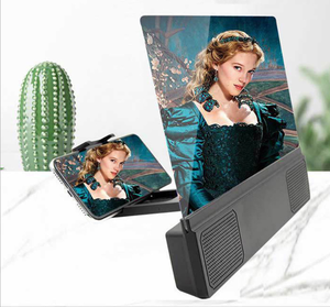 गर्म बेच 3D HD वीडियो आवर्धक कांच, स्क्रीन वायर्ड स्पीकर ताल - Product Image 3