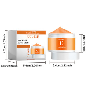 EELHOE Crème hydratante pour le visage à la vitamine C Améliorer le dessèchement Réduire les ridules Boutons fermés Crème hydratante éclaircissante 30g - Product Image 1