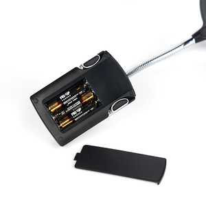 Lente a LED portatile lente di ingrandimento flessibile in metallo lente acrilica ABS PMMA lampada a Clip da supporto otticamente raffinata per la lettura di riparazione - Product Image 4