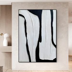 Dipinti astratti dipinti a mano di pura arte della parete esterna e interna della sala dipinti ad olio fatti a mano e arti murali - Product Image 4