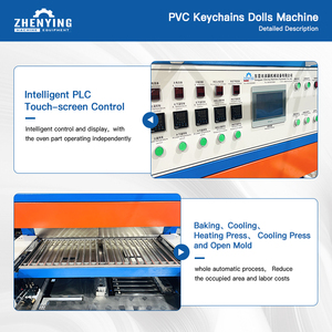 Máy làm móc khóa nhựa PVC mềm 3D thương hiệu tốt nhất để sản xuất móc khóa cao su silicon, máy làm quà tặng nhỏ - Product Image 3