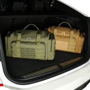 Taktische Molle-Patrouillentasche Büro-Autositz-Organizer mit Fach für Schreibtischzubehör, Laptop-Aufbewahrung Gepolsterter Schultergurt - Product Image 1