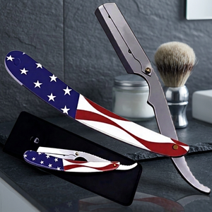 Professional Cut Throat Style Razor Replaceable Blade Barbers Heavy Duty Stainless Steel Barber Shaving for <b>Men</b> - Product Image 6