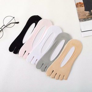 All'ingrosso <span class=keywords><strong>donna</strong></span> atletica cinque-Toe senza soluzione di continuità Injinji calzini Open Toe Design personalizzabile bracciale in maglia per la primavera minimo 3 paia - Product Image 4