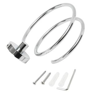 Soporte para secador de pelo Saint Ruijia, soporte de pared de acero inoxidable, estante de almacenamiento para baño de 60,2 mm de diámetro - Product Image 4