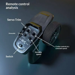 SJY-R12-01Q Nuevo Auto RC F-150 Escala 1:12 4x4 Camioneta Todoterreno con Caja de Cambios Metálica, Puertas Abatibles Realistas y Control de Crucero - Product Image 6
