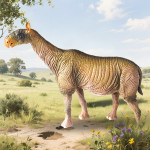 yxs Juguete de rinoceronte modelo de mamífero terrestre prehistórico de simulación biológica de la Antigüedad, transfronterizo, para ciencia y educación infantil - Product Image 2