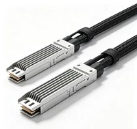 Câble DAC OSFP 800G pour centre de données cloud, centre de données périphérique, rack, uplink, câble en cuivre passif à connexion directe