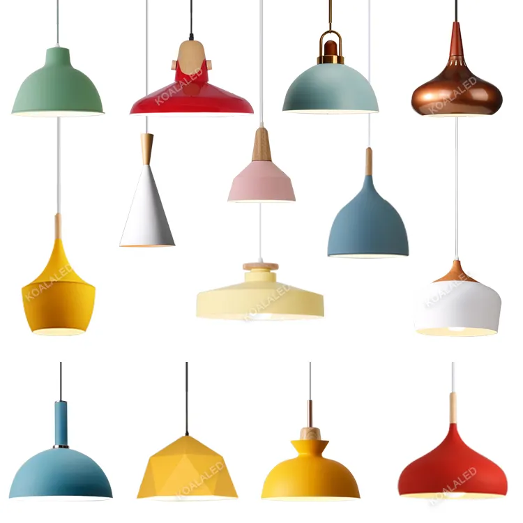 Nordic Vintage Led Hanging Lamp Modern loft home Kitchen Living Room /celing light Restaurant Pendant Lights
