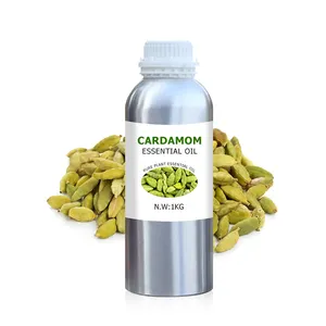 Pure Essential Oil Hot Sale High Quality Natural Customized Label Top Grade Cardamom Essential Oil Cardamom Oil