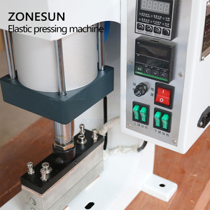 Zonesun ZY-819G tần số cao bán tự động dây giày dập nóng nhăn da dập nổi Máy ép nhiệt máy - Product Image 2