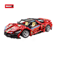 Woma Toys C0921 OEM ODM Voiture technique à petites particules 1:14, Accessoire de construction STEM, Jouet pour enfants, Voiture MOC en blocs