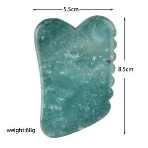 DIY Großhandel Gesichts pflege Gesichts abnehmen Massage gerät Moos Achat <span class=keywords><strong>Gua</strong></span> <span class=keywords><strong>Sha</strong></span> Jade Gesichts massage gerät Kaufen Sie Form Sodagar Achat - Product Image 4