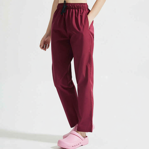 กางเกงสครับพยาบาลผ้าทอคุณภาพสูงสำหรับทุกเพศเครื่องแบบทางการแพทย์สวมใส่สบายปรับแต่งได้ตามต้องการ - Product Image 1