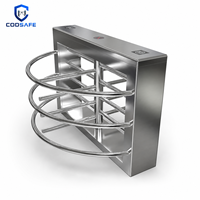 Torniquete de Altura Media de Acero Inoxidable SUS304, Barrera de Control de Acceso Anti-Embutidos para Puntos Turísticos, Oficinas y Entradas de Fábricas