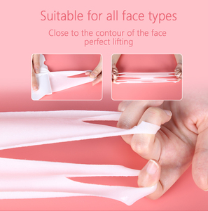 Masker Lembar Pengencang Wajah Bentuk V untuk Leher dan Dagu, Masker Pengangkat Wajah Hidrogel Kolagen & Vitamin C untuk Semua Jenis Kulit - Product Image 5