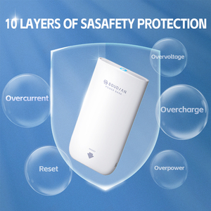 สถานีพลังงานสำรองแบบพกพาไร้สาย 30W ความจุสูง 7500mAh ชาร์จเร็ว กันน้ำ พอร์ต Type-C 750  บางเฉียบ ใช้แบตเตอรี่ลิเธียมโพลิเมอร์ - Product Image 2