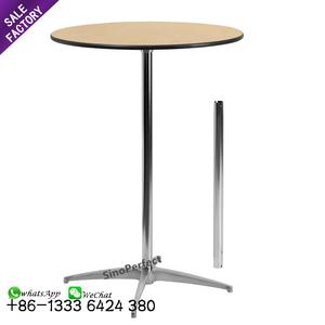 Tavolo da Cocktail Portatile di Alta Gamma Foshan Sinoperfect, Rotondo in Legno per Feste, Ristoranti e Uso <span class=keywords><strong>Esterno</strong></span> - Product Image 1
