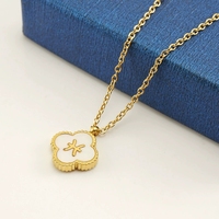 Collar de Acero Inoxidable con Colgante Único Chapado en Oro de 18k con los 12 Signos del Zodíaco, Joyería de Moda