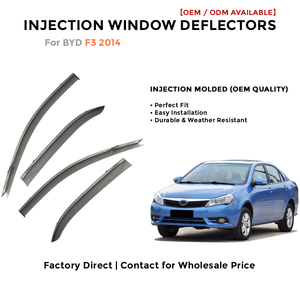 Déflecteurs de fenêtre latérale pare-pluie pour Toyota Cruiser 2019-2020 accessoires auto - Product Image 2