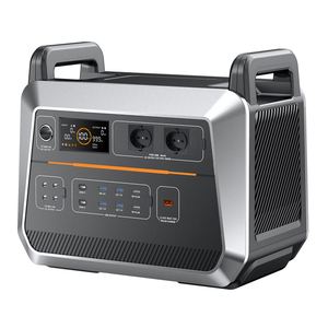 เครื่องกำเนิดไฟฟ้าสำรอง (UPS) ขนาด 600W 800W 1200W 1700W 2000W พร้อมแบตเตอรี่ลิเธียม Lifepo4 แบบพกพา และแผงโซลาร์เซลล์ - Product Image 1