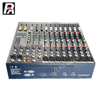 Console de mixage audio professionnelle 8 canaux, équipement essentiel pour le mixage sonore