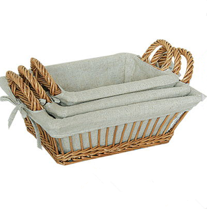 Wicker Tray Wicker Wicker Storage Basket Wholesale Cheap Wicker Bread Tray Willow Storage Basket