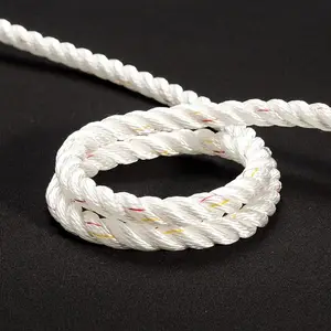 Bán buôn 3 sợi Nylon Rope Twist Rope bao bì cắm trại ngành công nghiệp dây